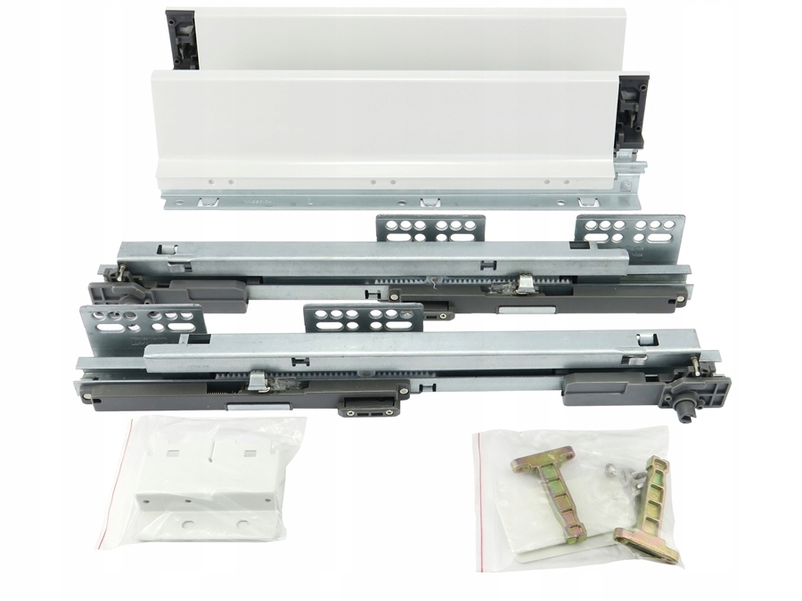 

Szuflada Systembox Amix Push-open Niska Biała 400
