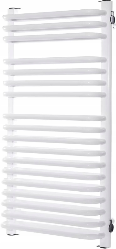 Koupelnový radiátor Ozon dvojitý 94x50 žebřík 703 W Bílý Vysoký Výkon