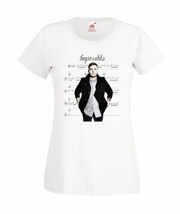 

M Koszulka Damska James Arthur Impossible Wzory