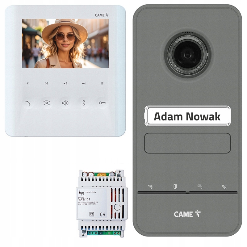 Came Plxlhsvkit 8K40CF-021 Zestaw wideodomofon głośnomówiący Plx V Lhs