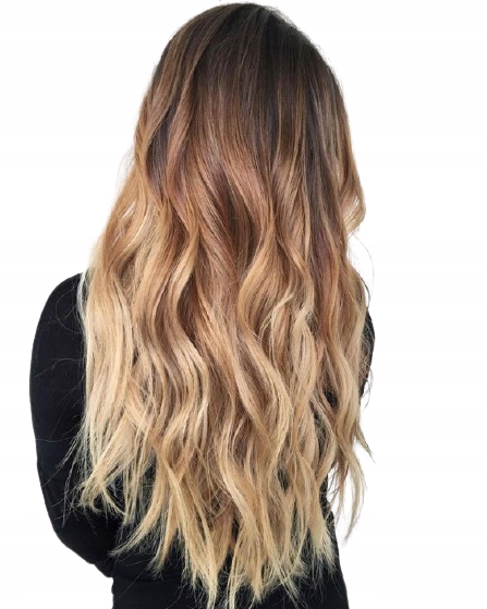 

Piękne Przedłużane Włosy Różne Kolory Ombre Długie