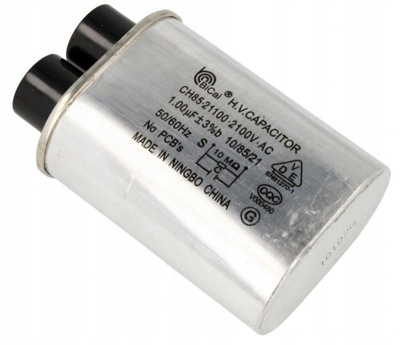 Kondensator Hv, WN0.91UF 2100V do mikrofalówki