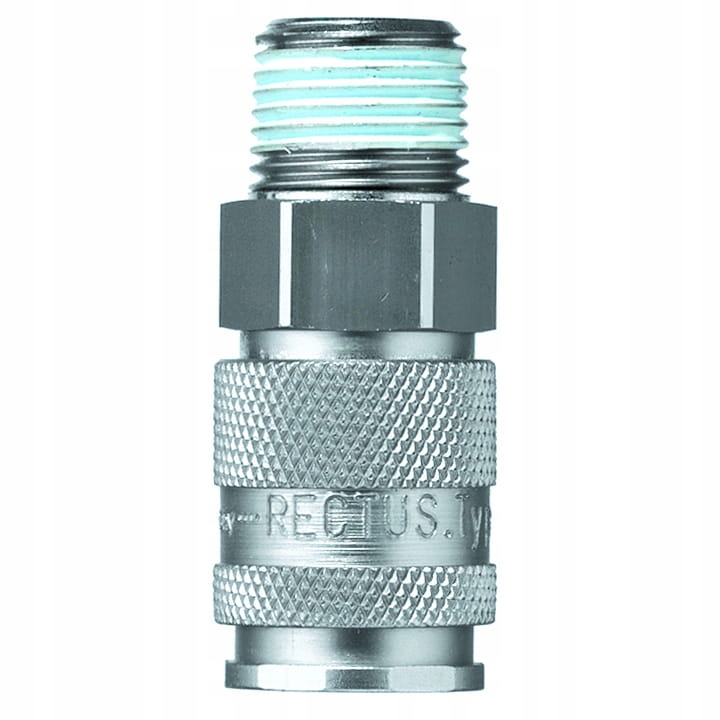 SZYBKOZŁĄCZKA PNEUMATYCZNA Z GWINTEM ZEW. 1/2" TYP 27 RECTUS 27KAAK21MPN