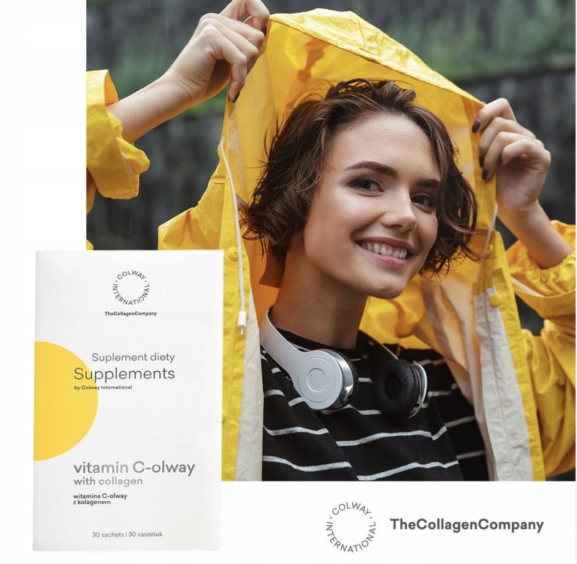 Witamina C + KOLAGEN rybi COLWAY 1 saszetka Nazwa Witamina C z kolagenem