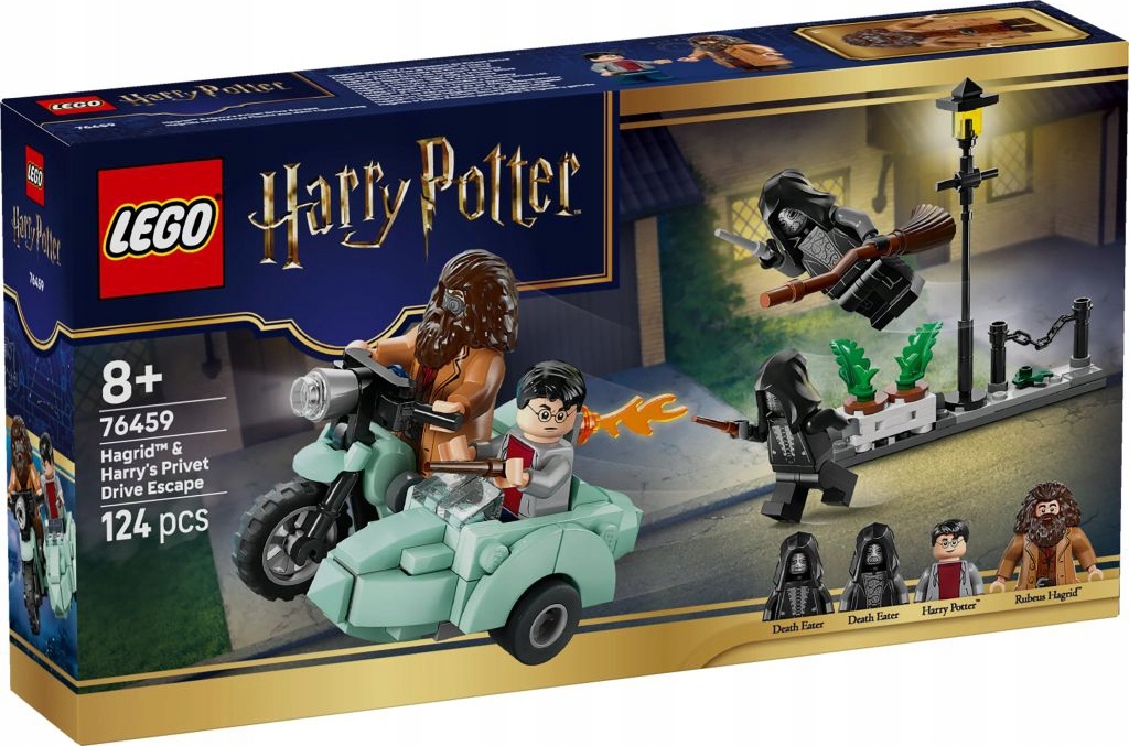Lego Harry Potter Útěk Hagrida A Harryho Z Zobí ulice Sada 76459