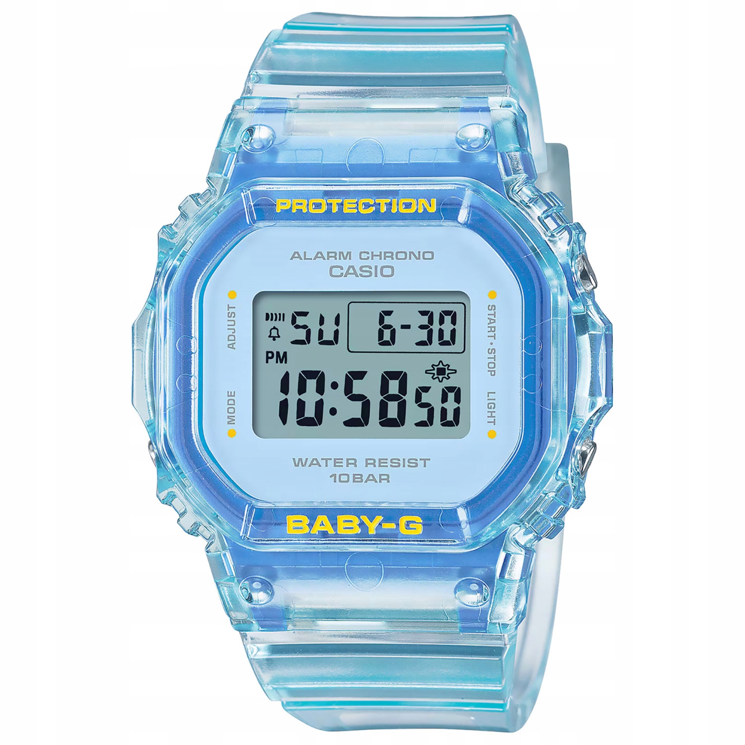 Dámské hodinky Casio Baby-G BGD-565SJ-2ER modrý pásek