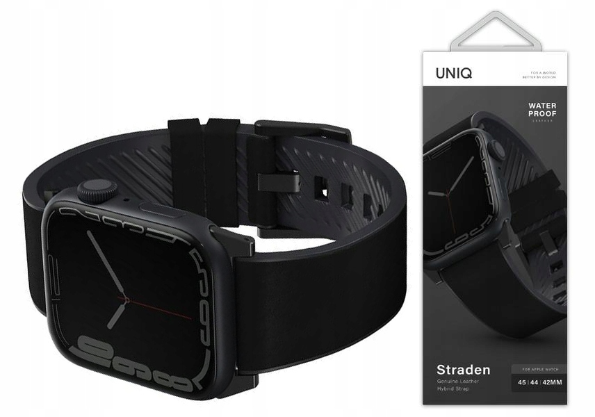 

Uniq Pasek Skórzany do Apple Watch 7/8 45mm