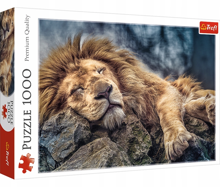 

Trefl Puzzle 1000 Elementów Śpiący Lew 10447