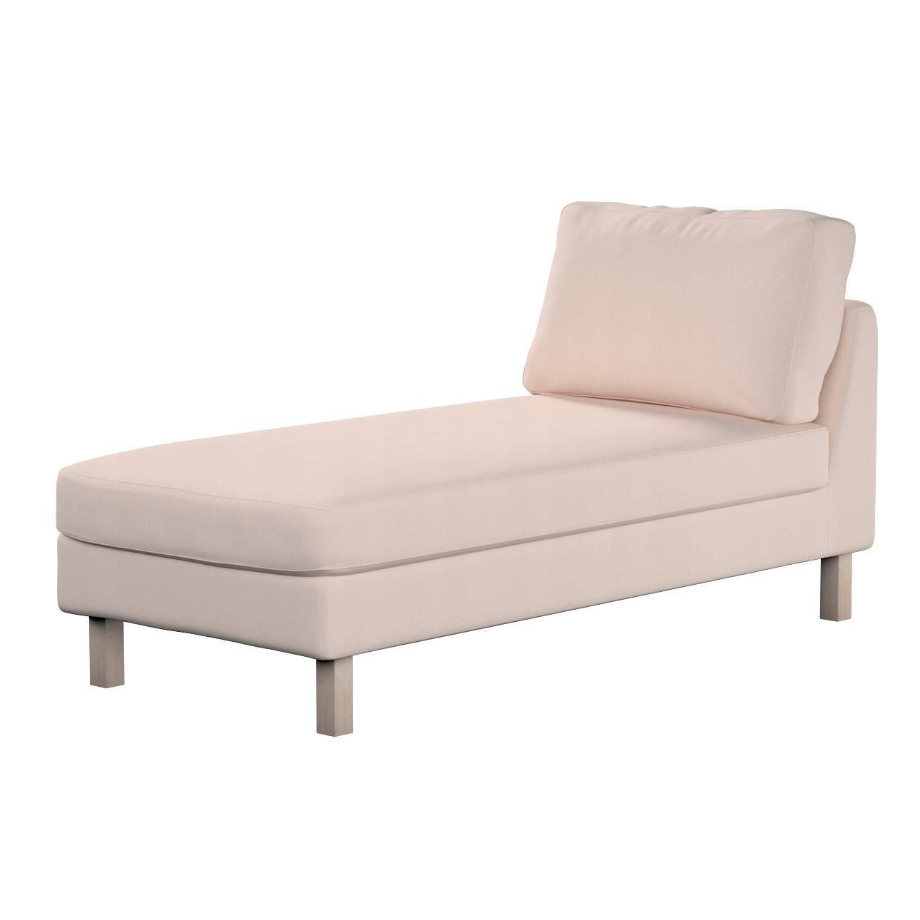 Poťah na ležadlo Karlstad, samostatne stojace, krátke Ikea, fialový