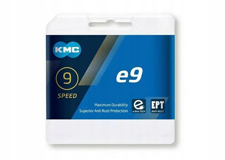 Łańcuch Kmc e9 Ept 9rz x136 srebrny box