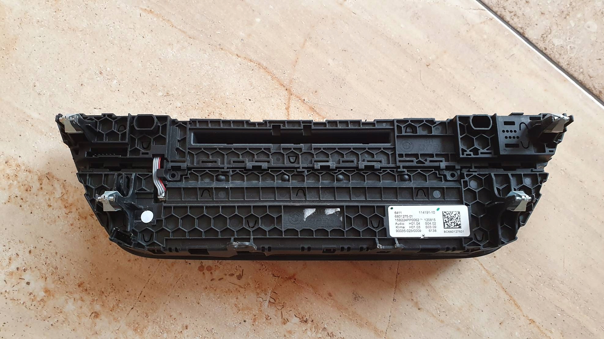 klimabedienteil 6801275 BMW 7 G12