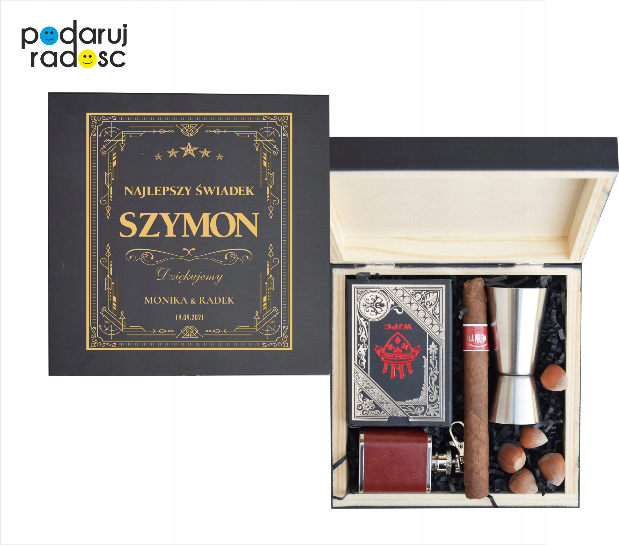 

Prezent na walentynki dla niego karty cygaro KCB1