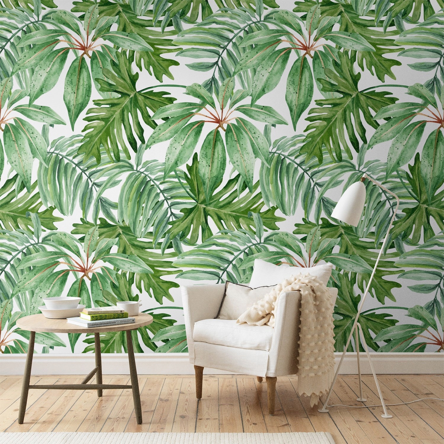 

Fototapeta ścienna Banan liście akwarelowe 416x254