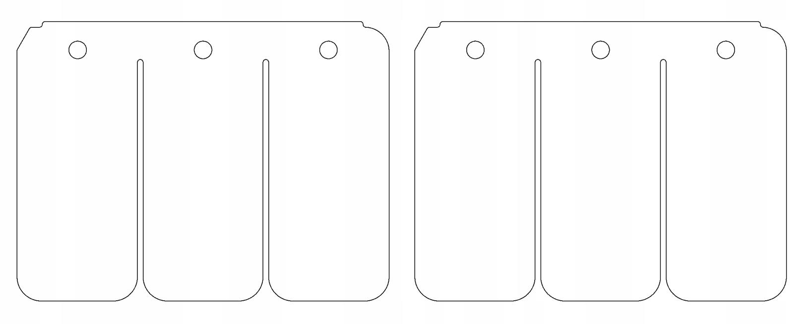PLYTKI LISTKI membranowe zaworu KAWASAKI KX125 3L