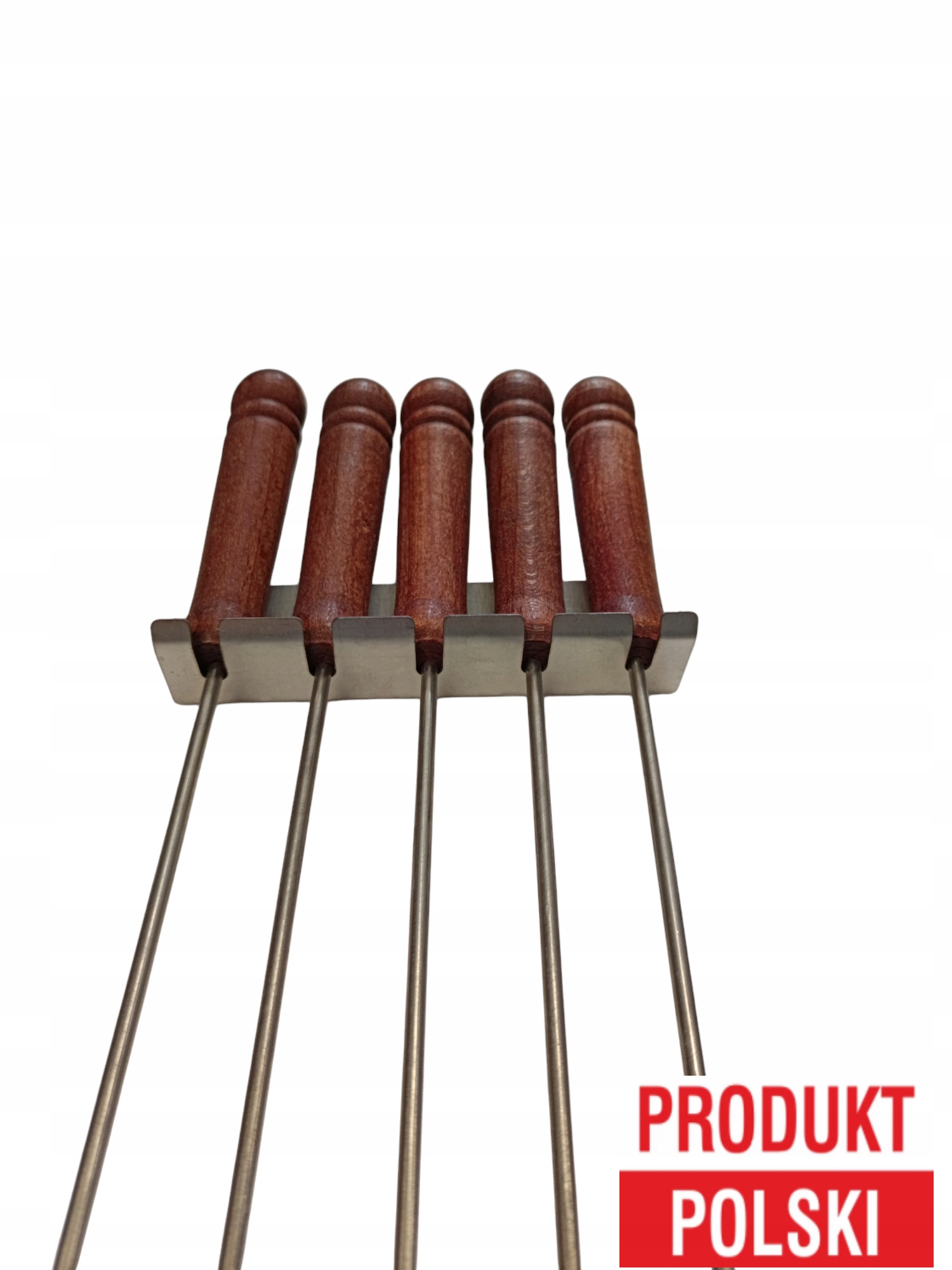 Widełki Do Ogniska Kije Kijki Ognisko 140 CM Nierdzewne 5 szt. Wieszak