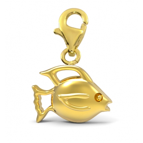 

Złoty Charms Ryba Rybka Złoto 333 Płetwa