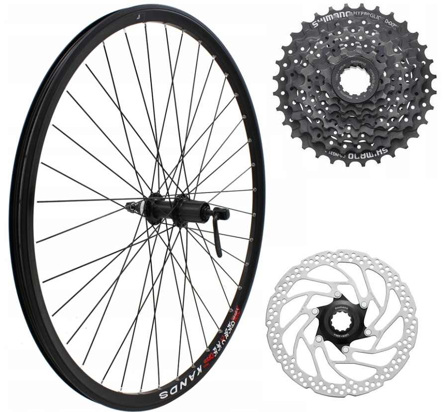 Kolo Na Kolo 26 Palců Zadní Kazeta 8 Shimano Tx 505 Kotouč 160 MM Centerlock