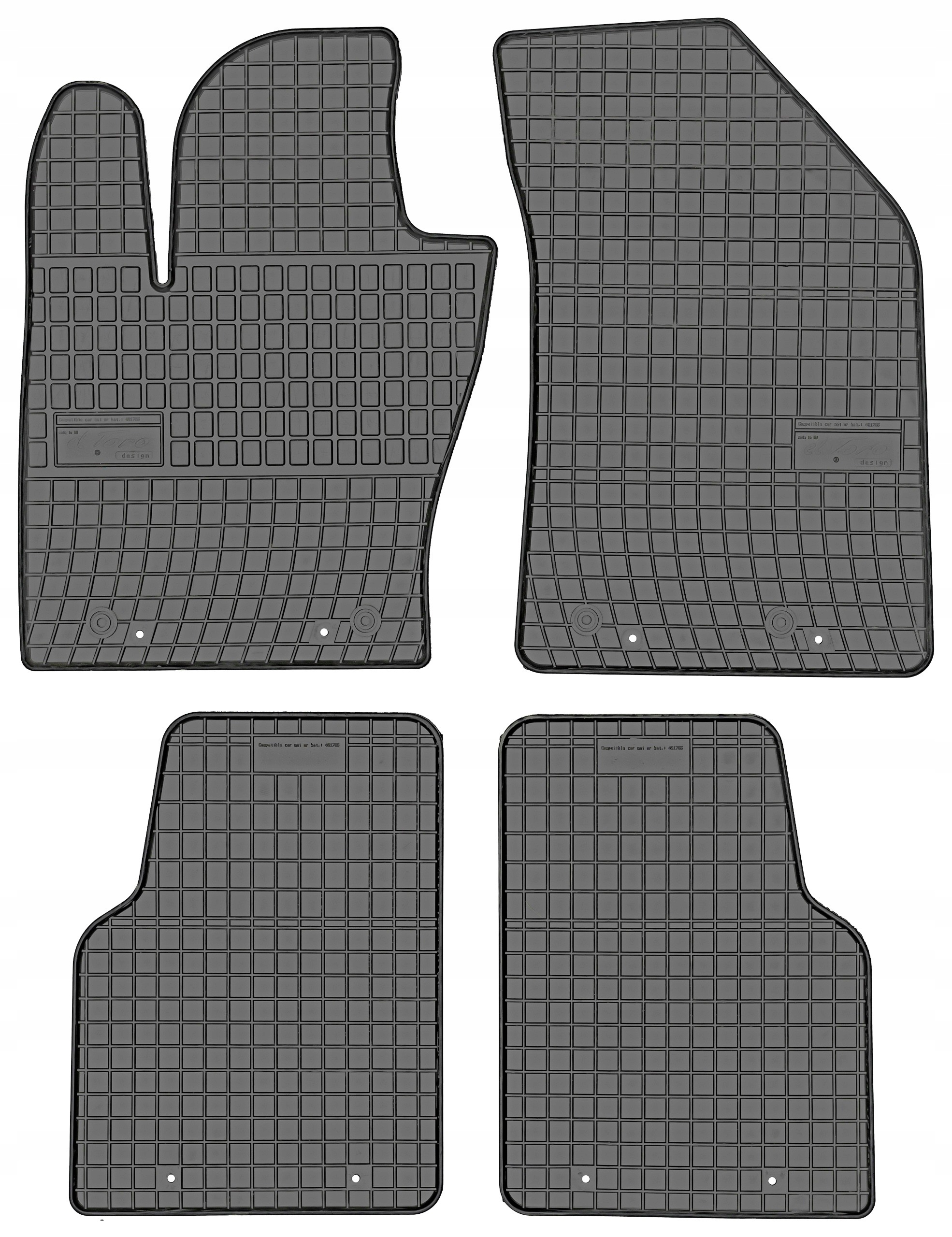 Jeep Компас 2017- Коврики автомобильные