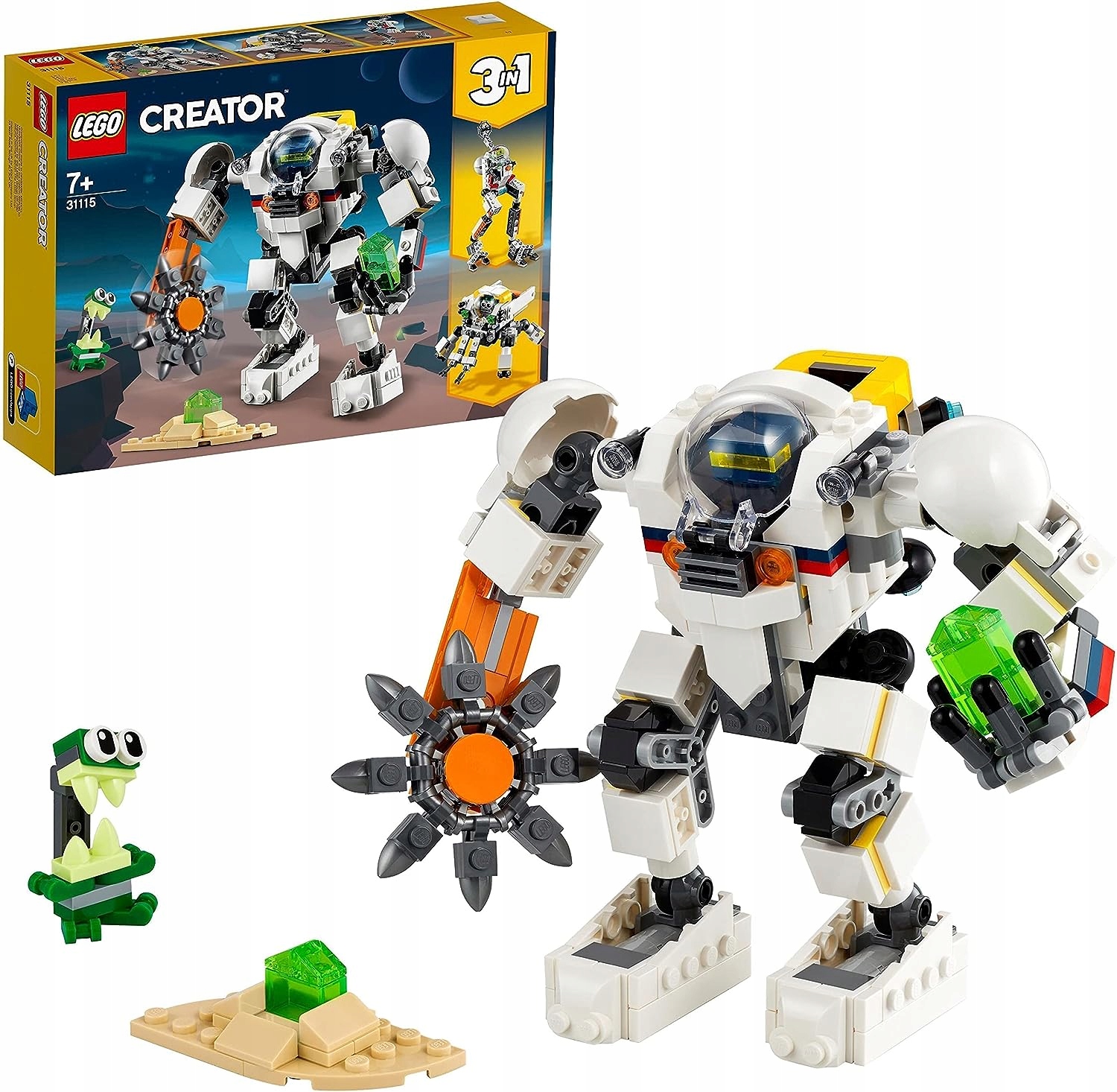 Klocki Lego Creator 31115 Kosmiczny Robot Górniczy