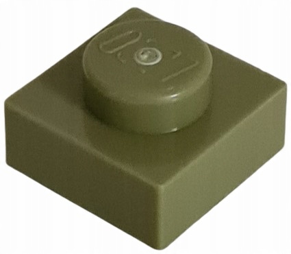 

Lego 6058245 3024 1x1 Płytka Olive Green