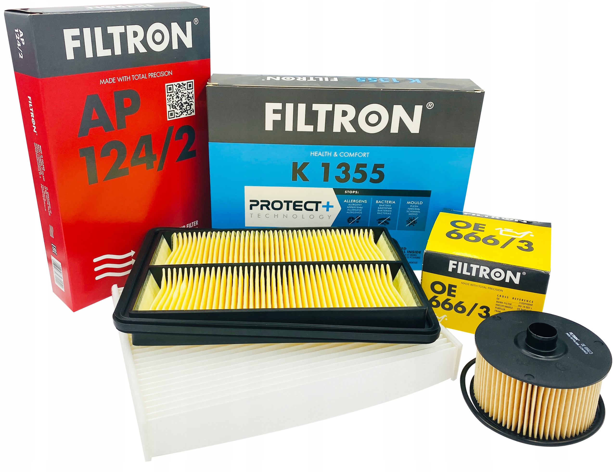 

Filtron Zestaw Filtrów Nissan Qashqai II 1.2 Dig-