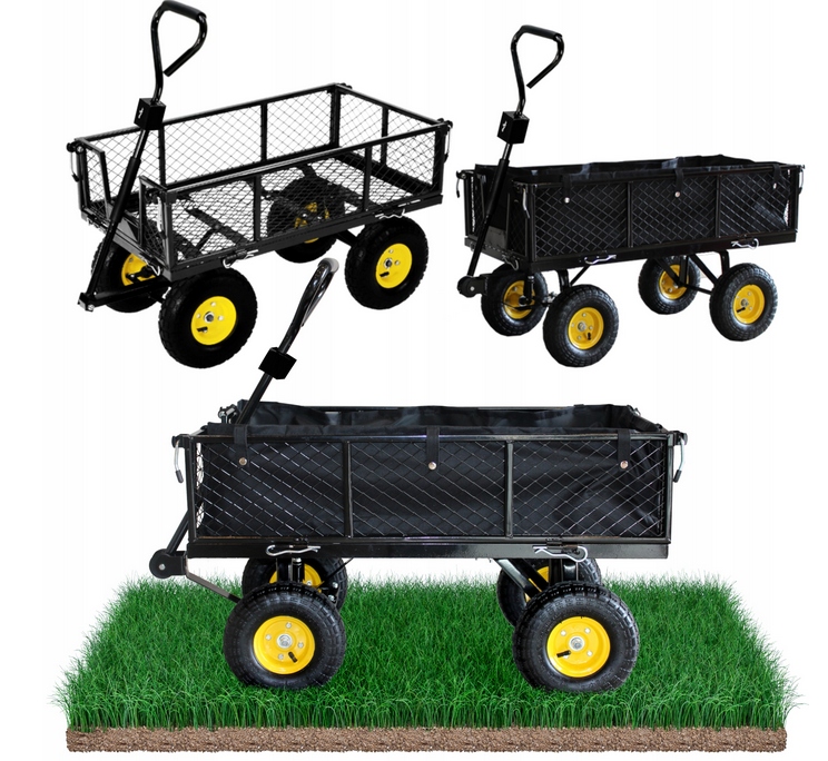 Wózek ogrodowy turystyczny transportowy przyczepka Chm