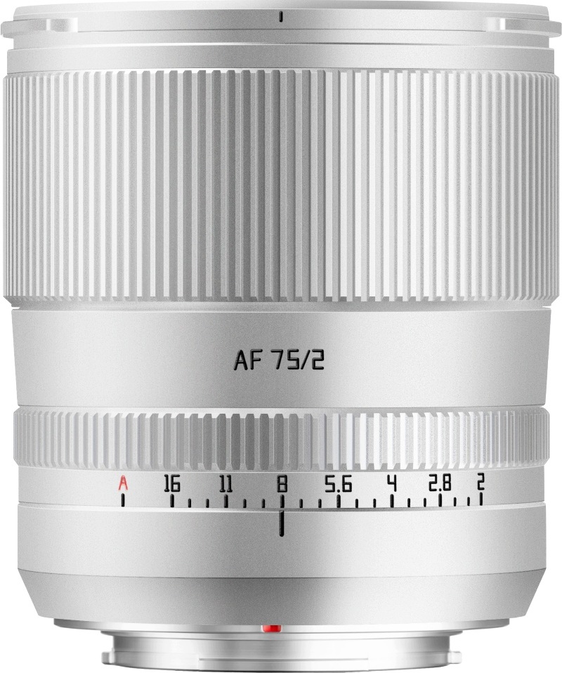 TTArtisan Af 75mm F2 Ed Fujifilm X srebrny (1/500 egzemplarzy)