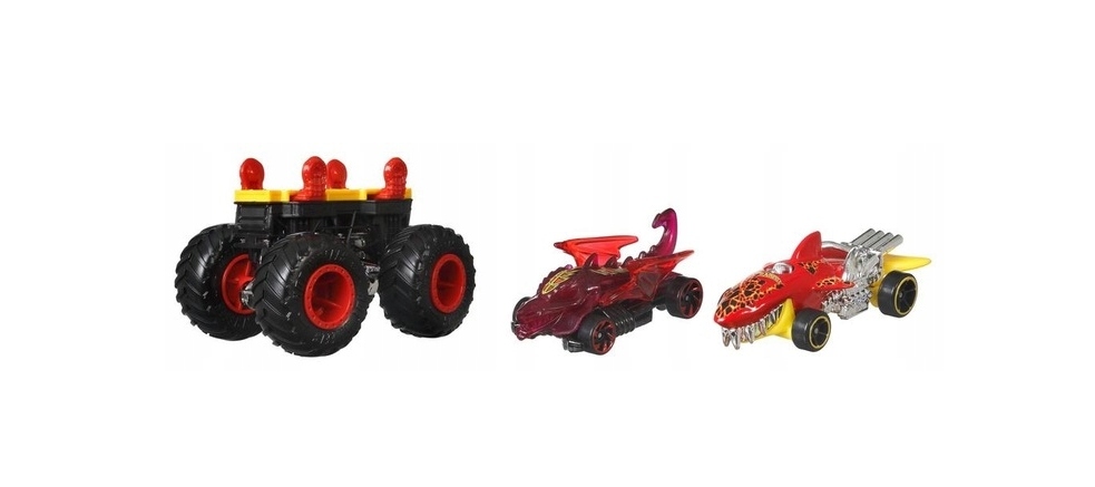 Hot Wheels Monster Trucks Maker Autka Zestaw HDV01 Marka Hot Wheels