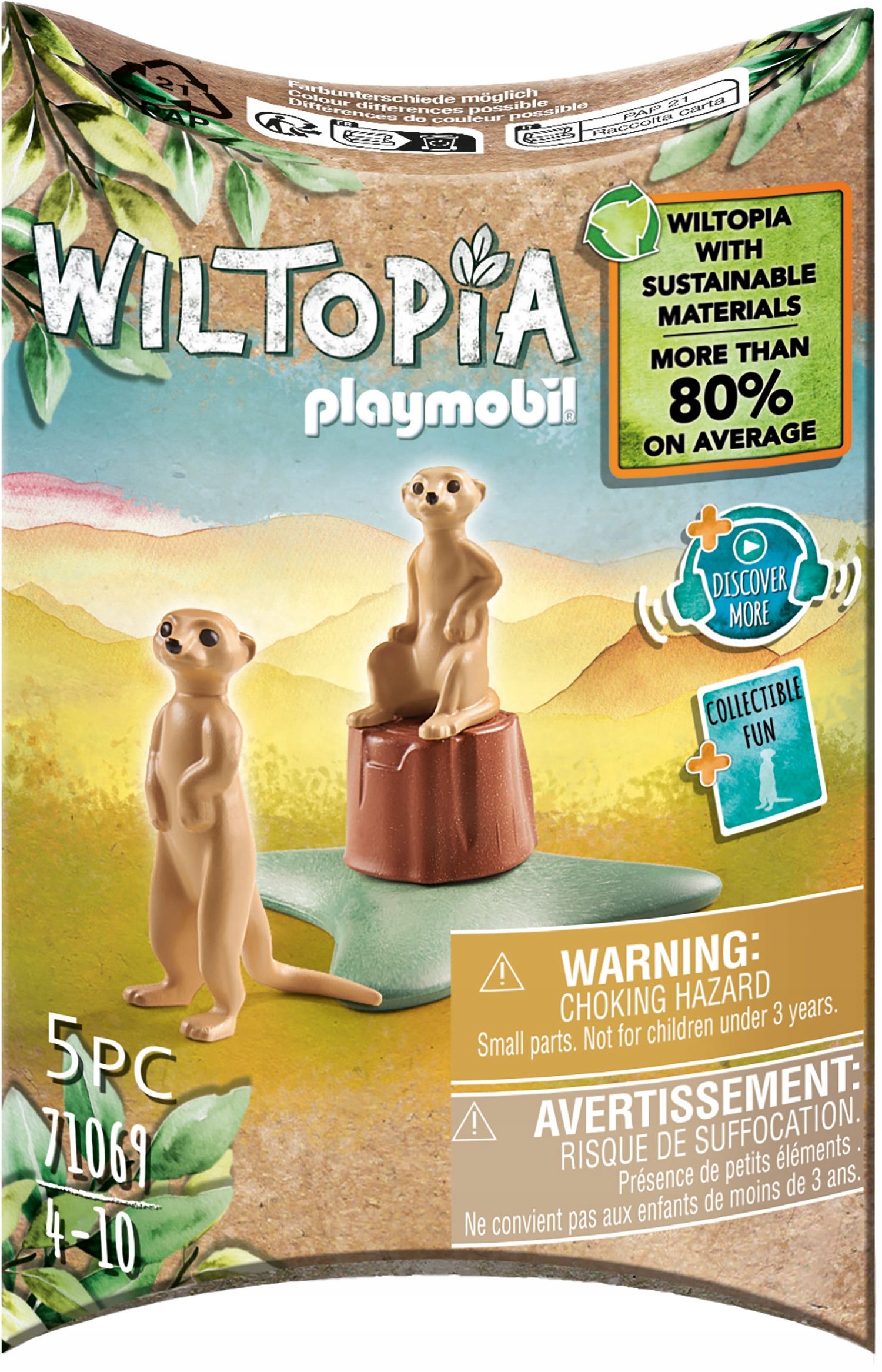 

Playmobil 71069 Surykatki Wiltopia