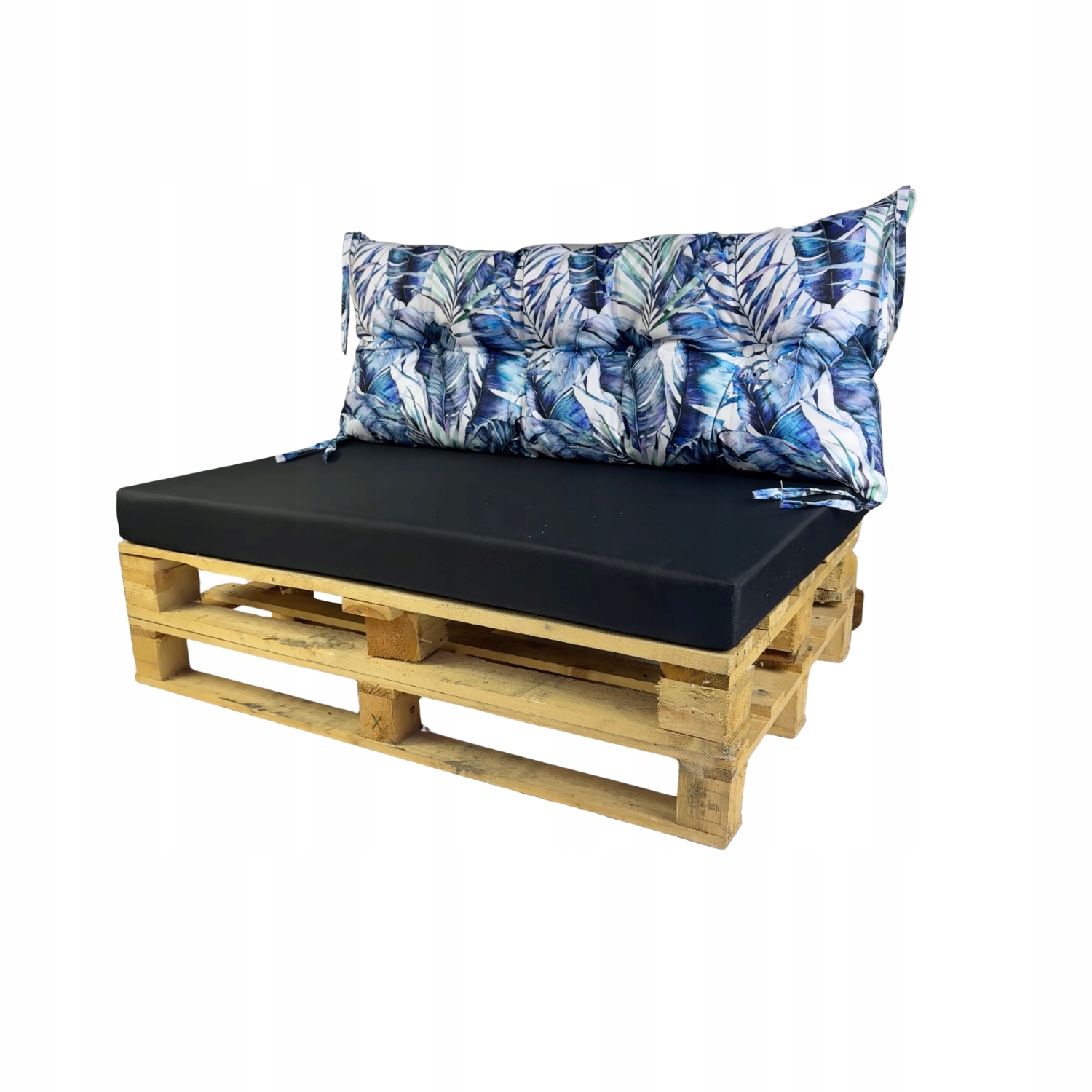 Sada paletových polštářů 1+1 Oxford Modrá Kodura