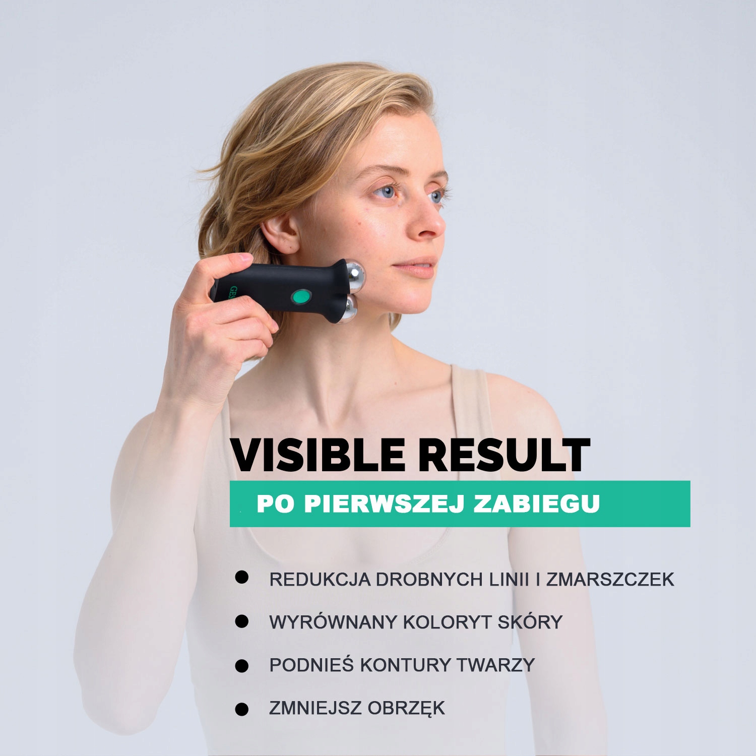 MIKROPRĄDOWY MASAŻER EMS DO TWARZY SZYI LIFTING MASAŻ 4 INTENSYWNOŚCI, GESS Rodzaj masażer