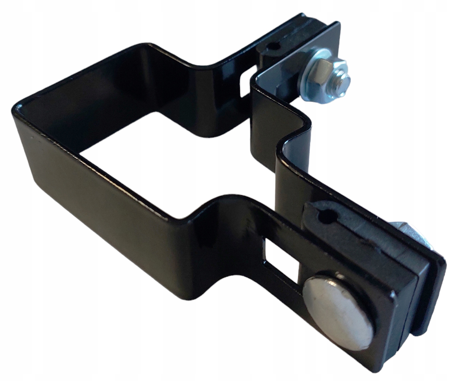 Obejma do paneli narożna fi4 40x60 czarny