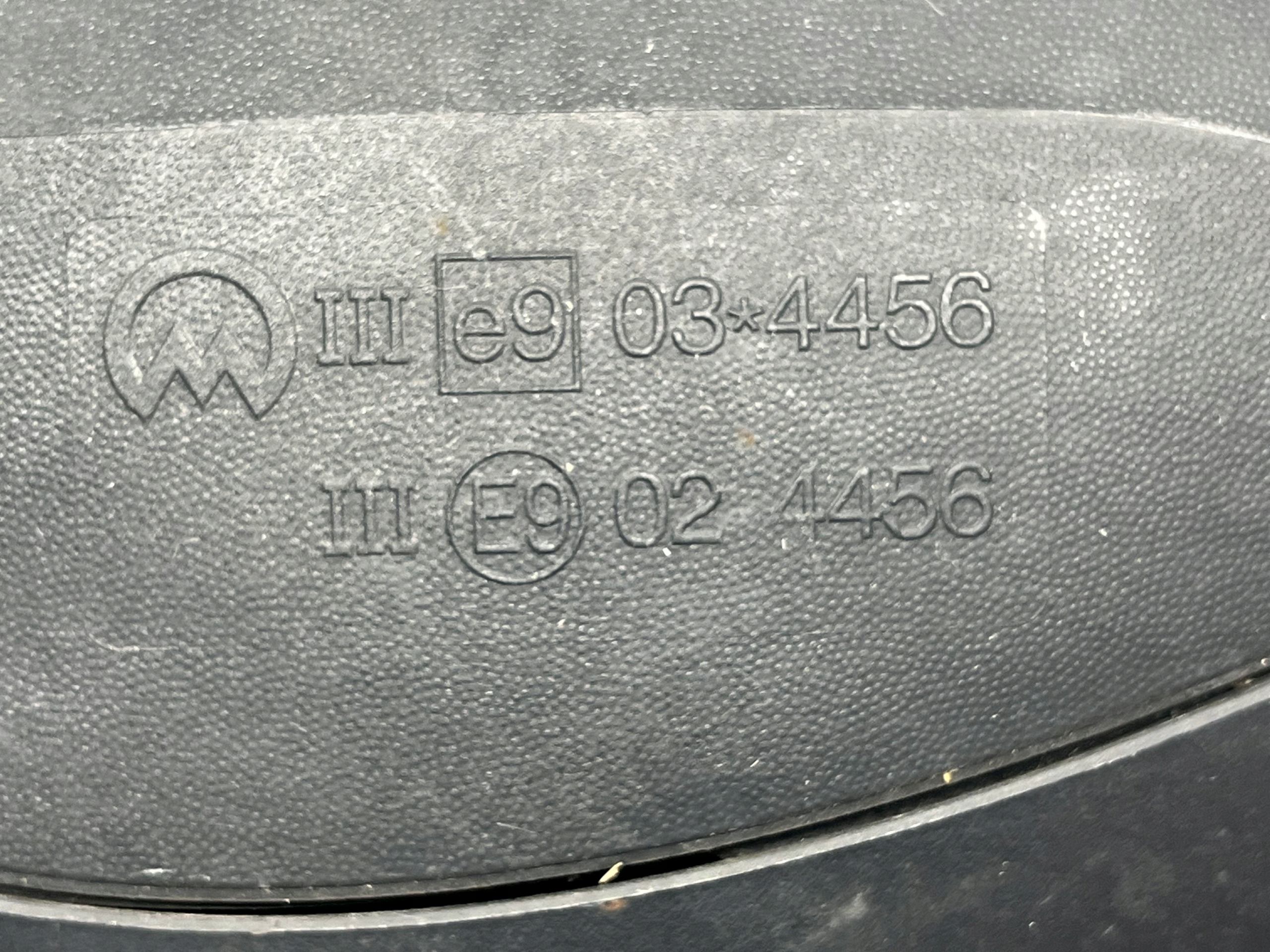 SEAT IBIZA IV 6J mirror exterior right black manually EU L5