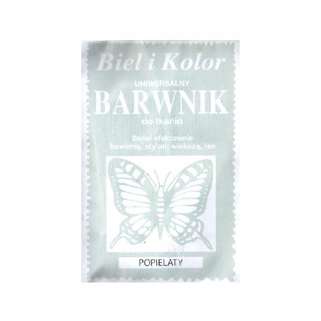 

Bk Barwnik do tkanin uniwersalny Popielaty