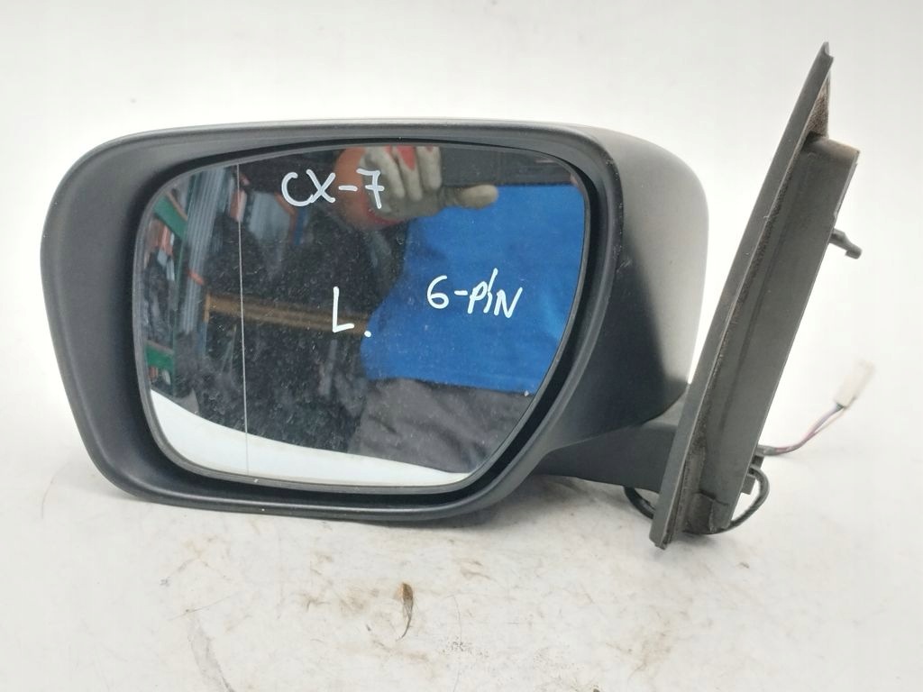 Mazda CX7 CX-7 mirror left el. 6 PIN