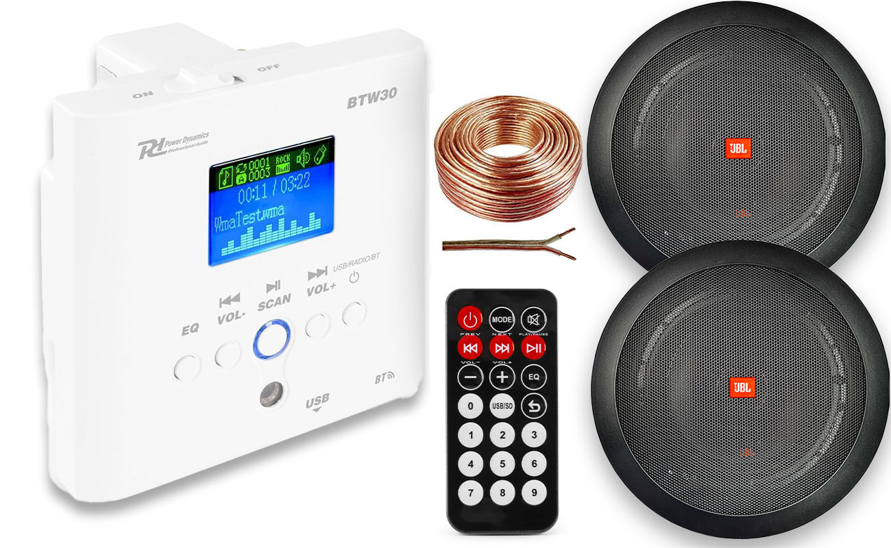 Głośnik sufitowy Jbl Stage 2 radio bluetooth black