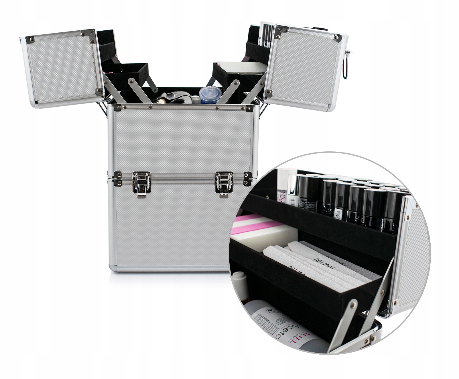 SUNONE KUFEREK KOSMETYCZNY XL NA LAMPĘ LAKIERY Marka SUNONE