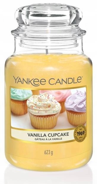 

Yankee Candle Vanilla Cupcake Świeca 623g Duża