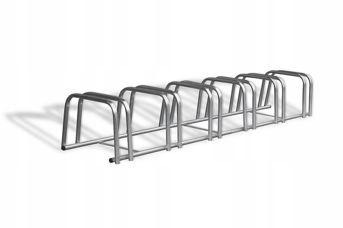 Stojak na 6 rowerów U stalowy ocynkowany