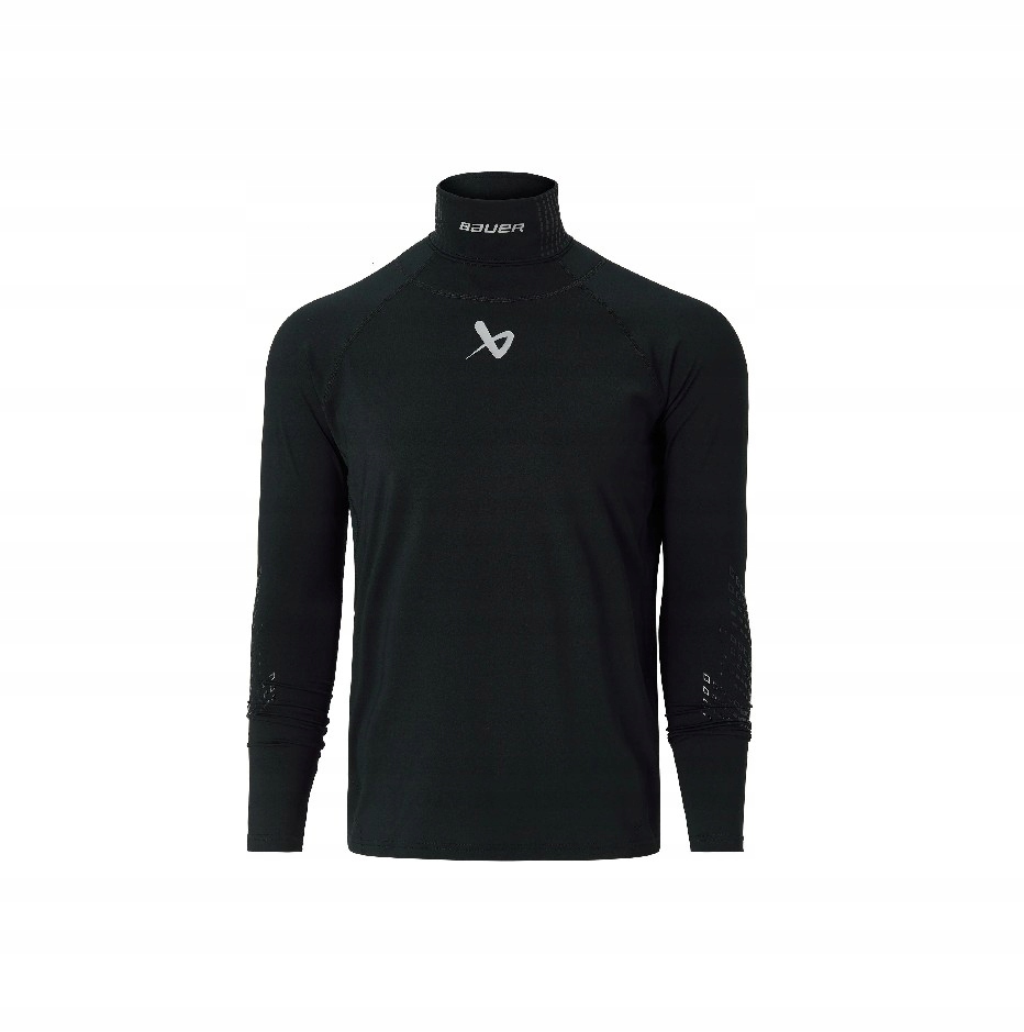 Bauer Triko s dlouhým rukávem Bauer Ls Neckprotec S22 Yth, Dětská, M