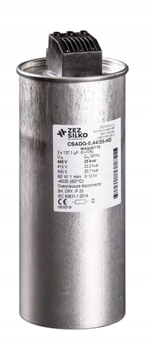 

Kondensator 15KVAR 400V Kompensacja Mocy Biernej