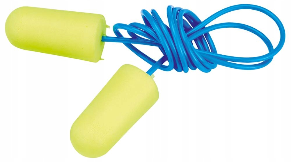 Špunty do uší, stopky s lankem 200 párů 3M EARSoft