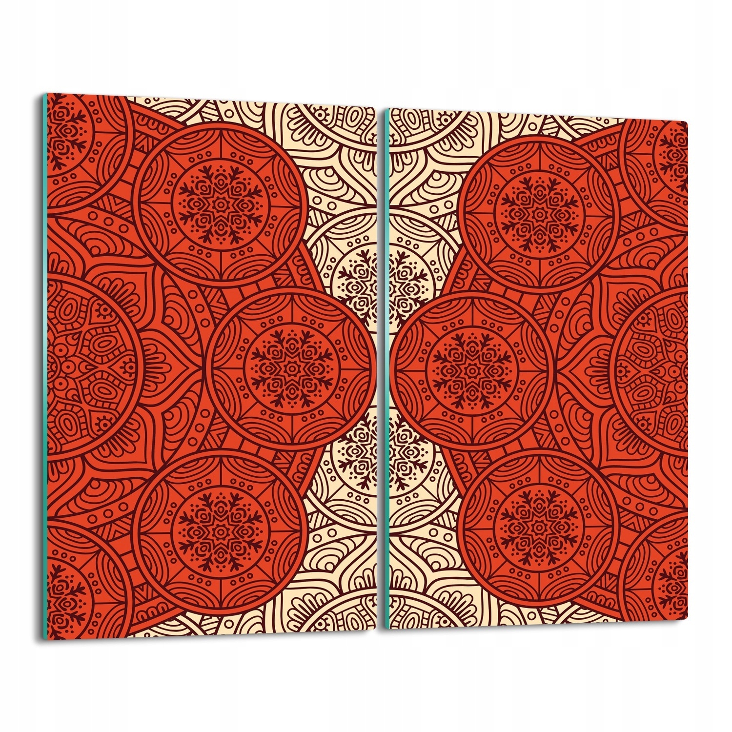 splashback deska Etnický vzor květiny 2x 30x52