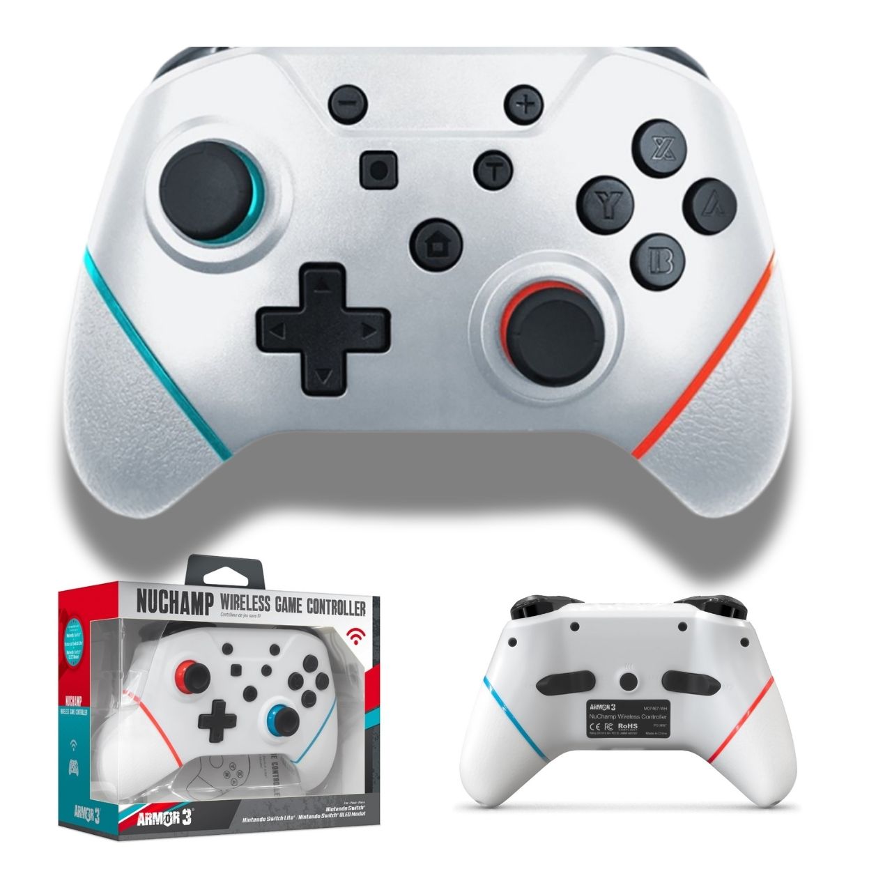 Nintendo Switch Pad Bezprzewodowy Kontroler Do Gier Armor3