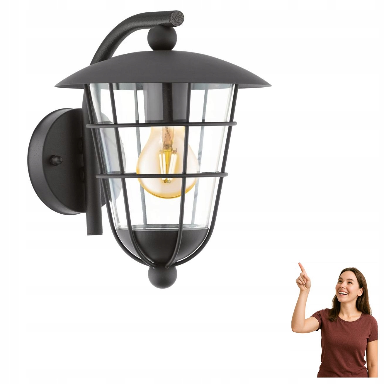 Venkovní nástěnné svítidlo Pulfero 94841 Eglo