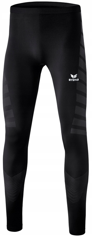Getry Termoaktywne Męskie Erima Elemental Tight Long Czarny XXL