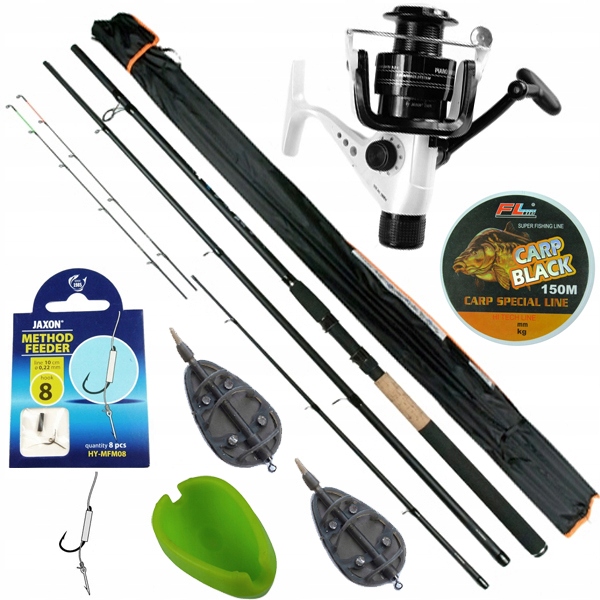 sada Method Feeder prut Jaxon naviják ZF1