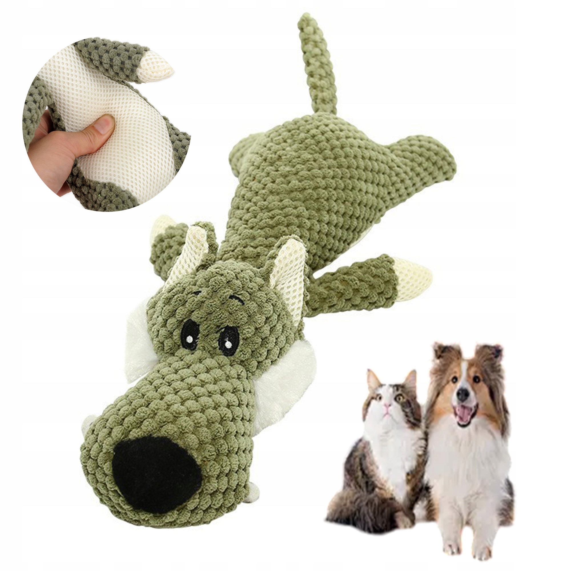 Levně Hračka Pro Psy Odolná Proti Kousání Plyšová Pro Velkého Psa