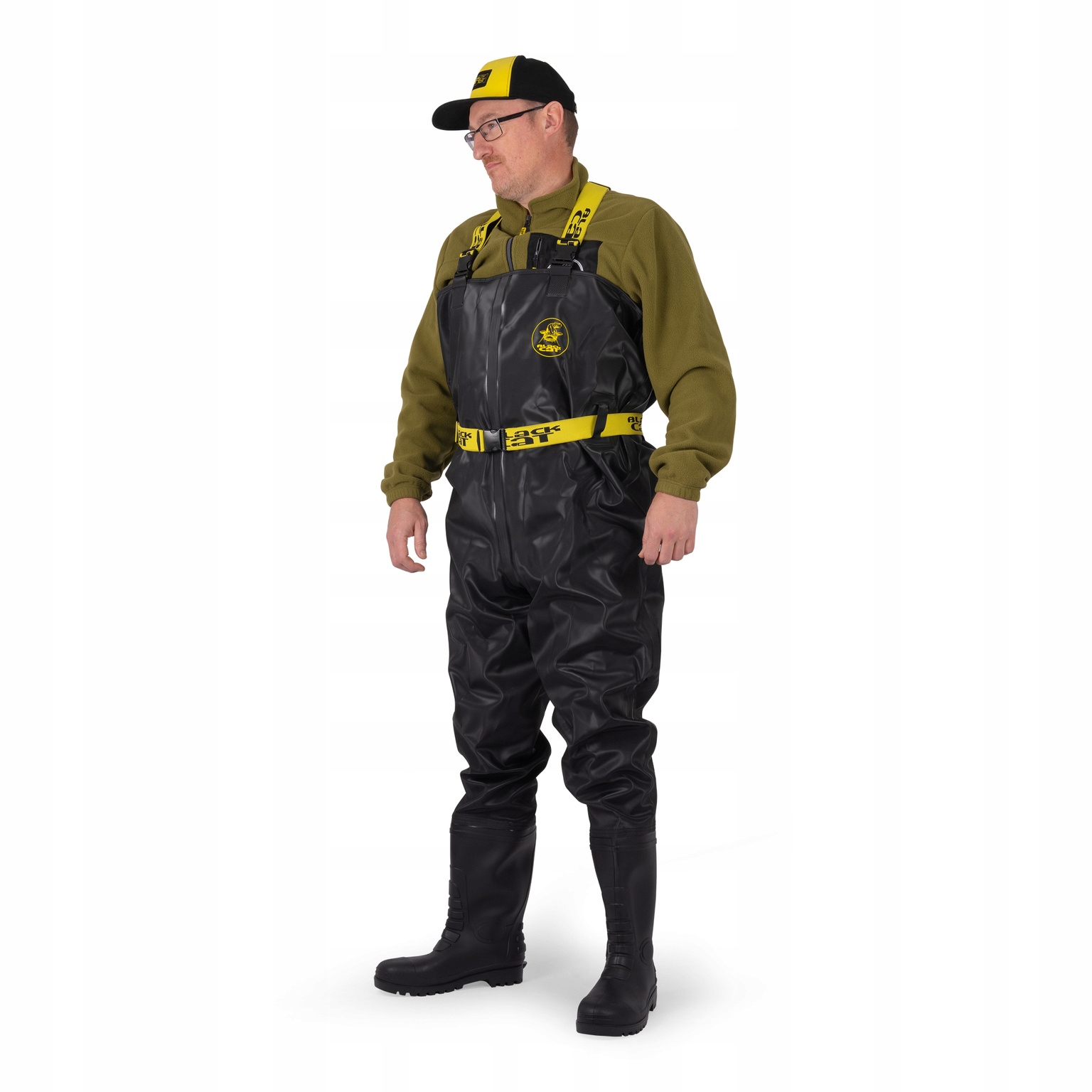 Pvc Kalhoty Black Cat Booted WADERS-43