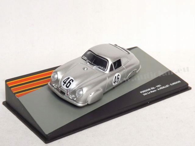 Porsche 356 1951 LeMans Veuillet/Mouche 1:43 Altaya